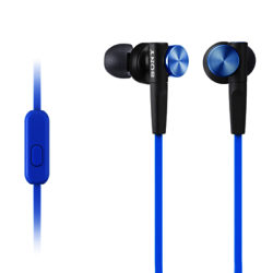 Sony MDR-XB50AP Extra Bass In-Ear Headphones with In-Line Control Blue